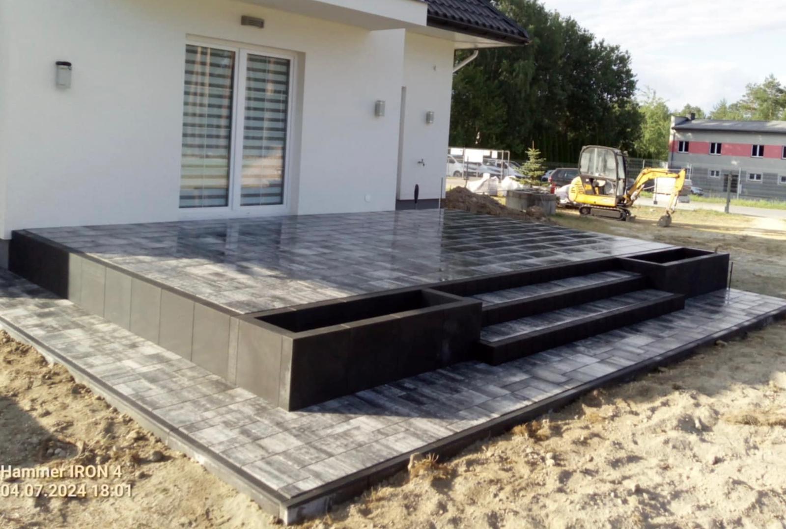 Realizacja nawierzchni z kostki – Zamość